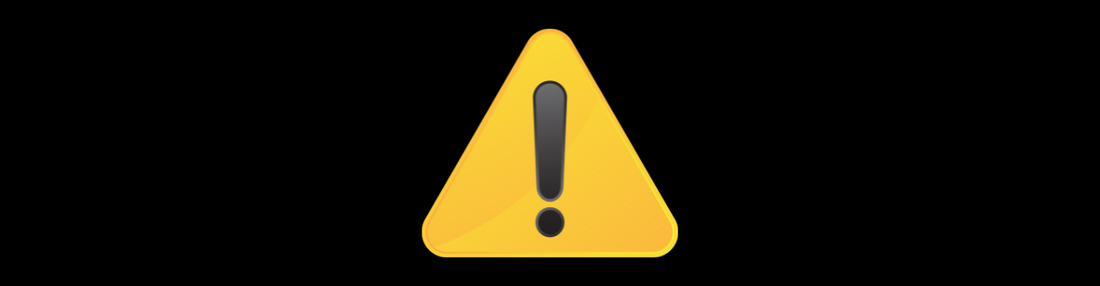 Baker's Gas Warning Sign