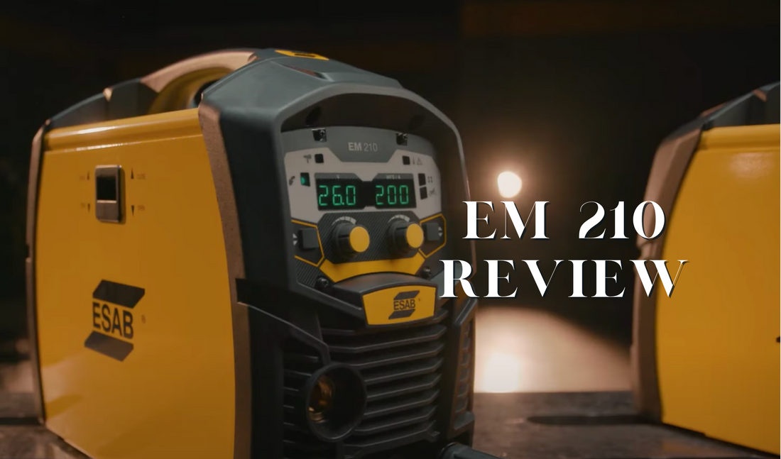 Baker's Gas New ESAB MIG Welder - EM 210 Powerful and Affordable