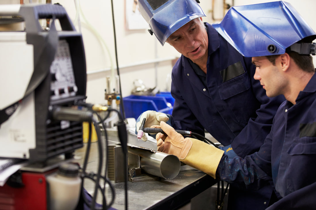 Baker's Gas Welding Students