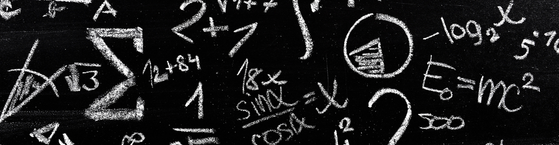 Baker's Gas Chalkboard with math