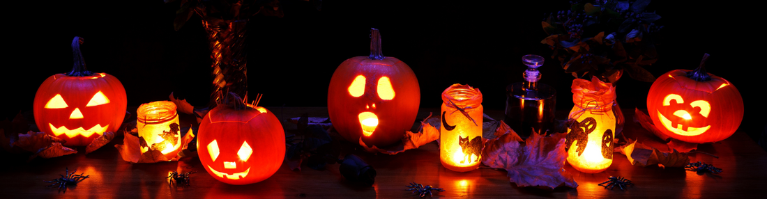 Baker's Gas Halloween decorations
