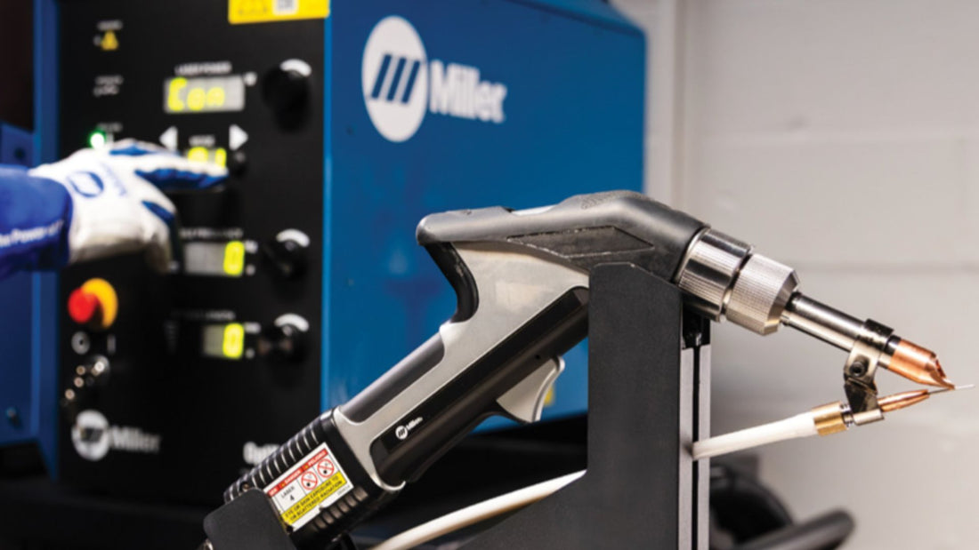 Baker's Gas Revolutionizing Welding: Introducing the Miller OptX™ 2kW Handheld Laser Welder