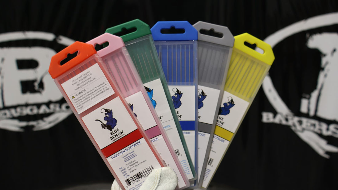 Baker's Gas Understanding Blue Demon TIG Consumables: A Guide to Tungsten Electrodes