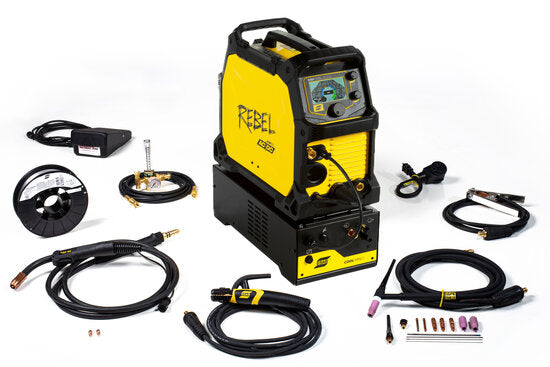 esab pedal ESAB Rebel 205ic AC/DC Water Cooled Multiprocess Welder