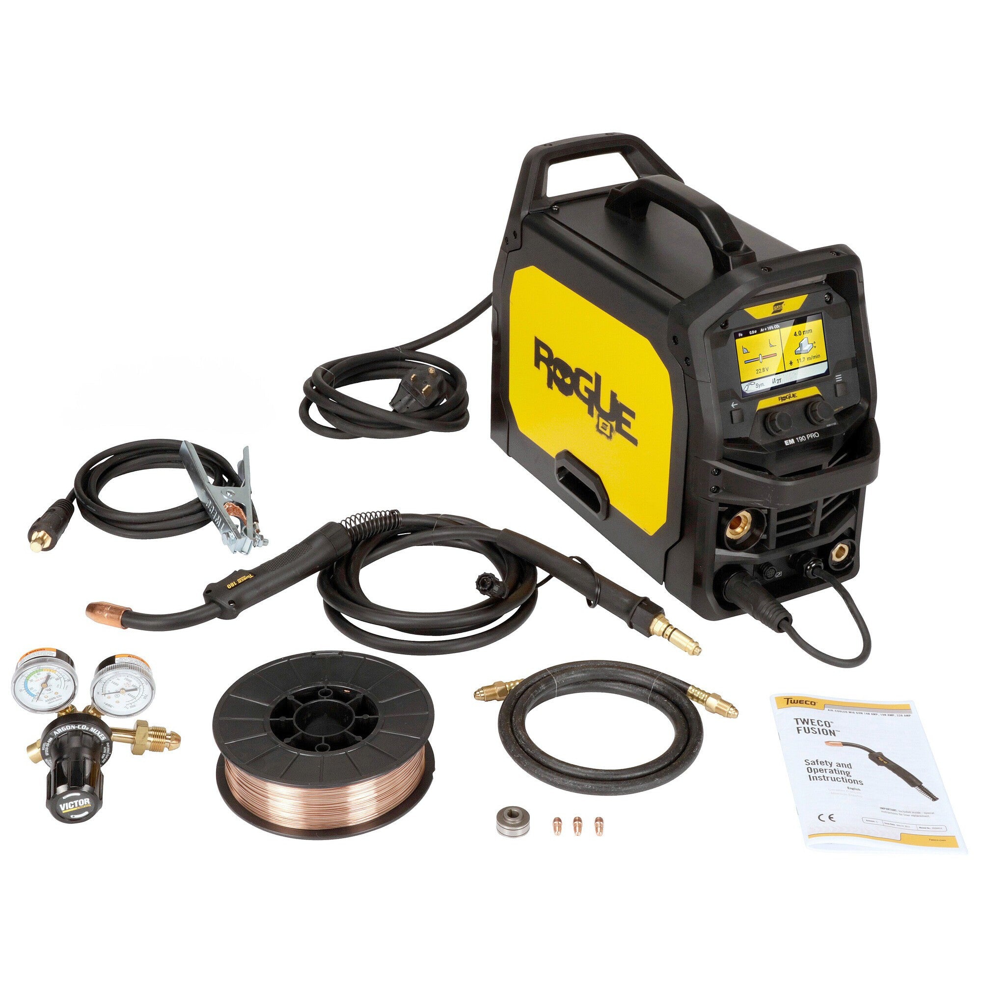 ESAB Rogue EM 190 MIG Welder - 0700301083 – Baker's Gas & Welding