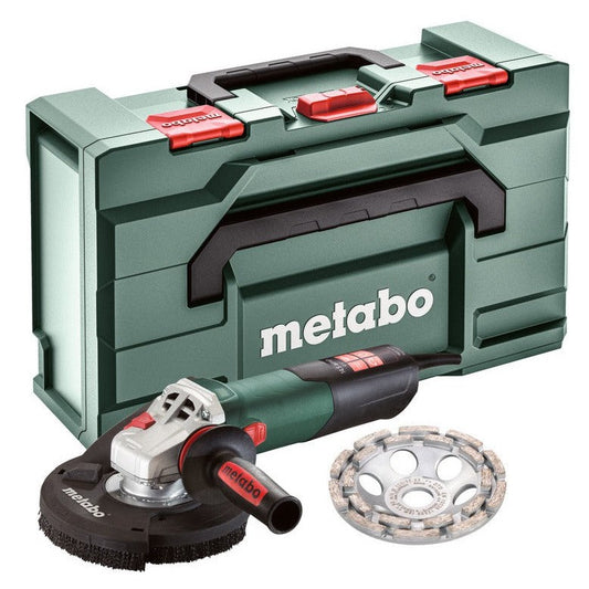 Metabo RSEV 17-125 5" Variable Speed Concrete Grinder Set, 14.5 Amp - 603829620