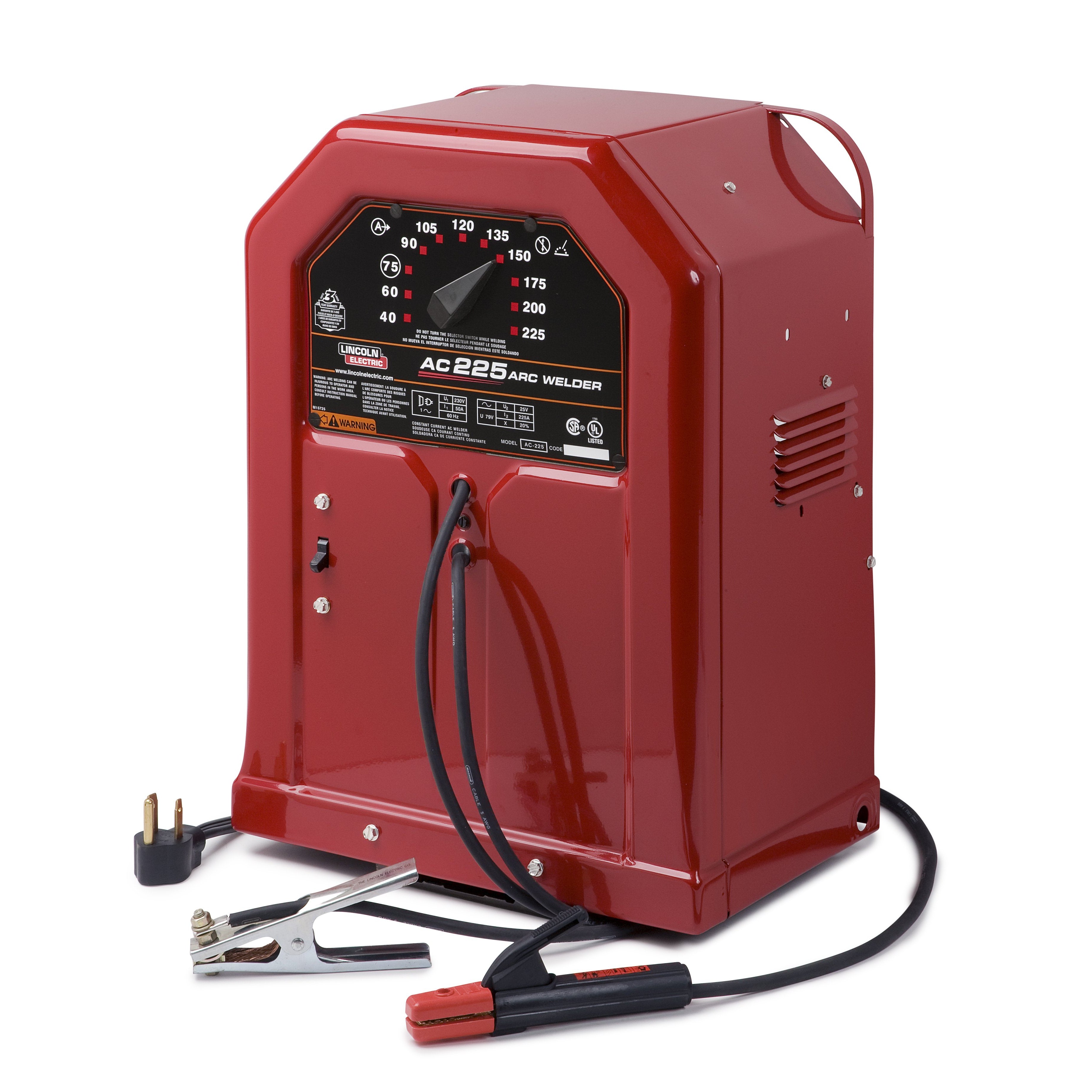 Lincoln AC 225 40-225 Amps - K1170 – Baker's Gas & Welding