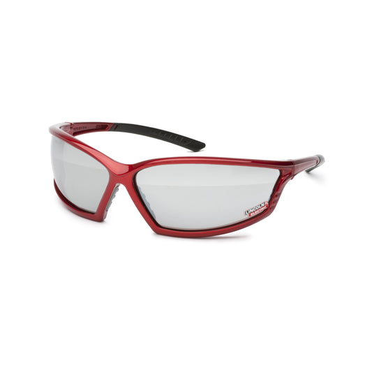 Lincoln Red Full Frame Safety Glasses