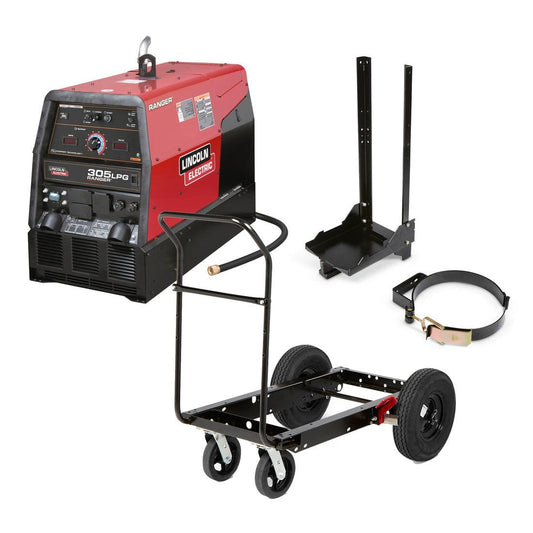 Lincoln Ranger 305 LPG One-Pak with under carriage and propane tank holder