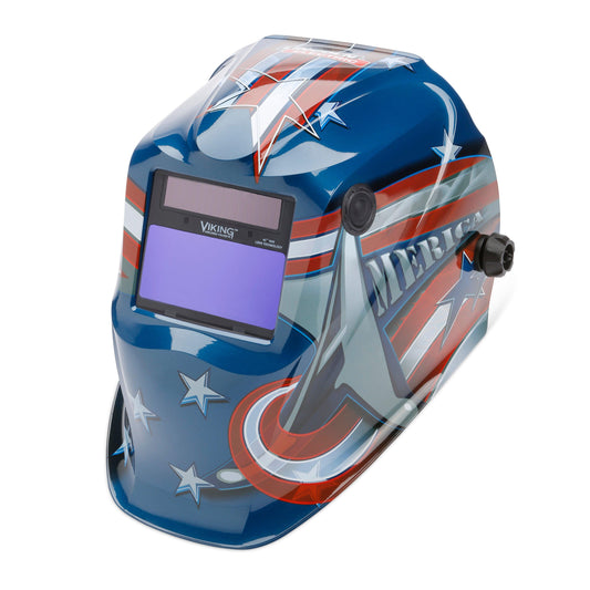 Lincoln Viking 1840 4C All American Welding Helmet - K3023-4 Front right