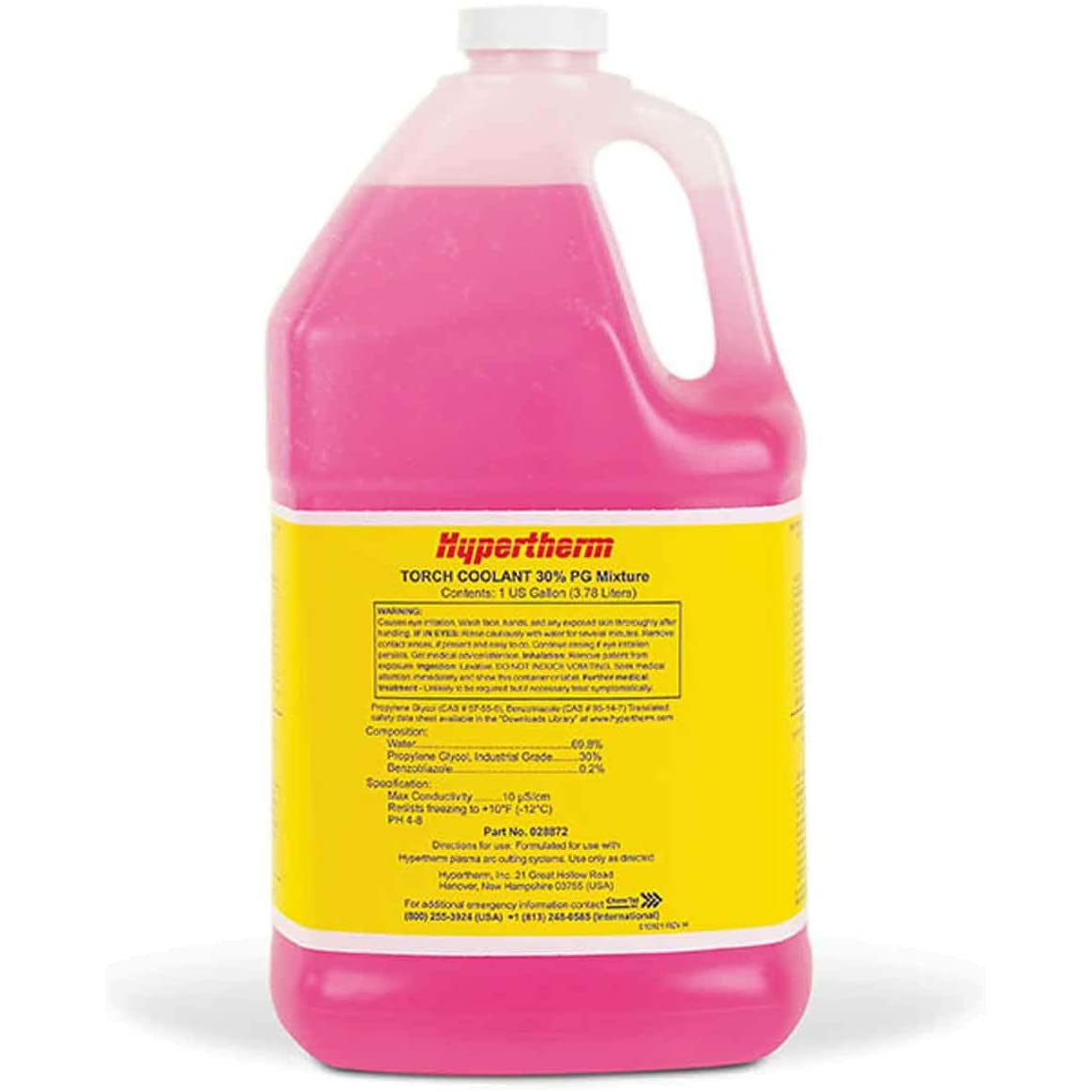 Hypertherm Coolant Solution, 100 Pg 1Gal 028873 Baker's Gas