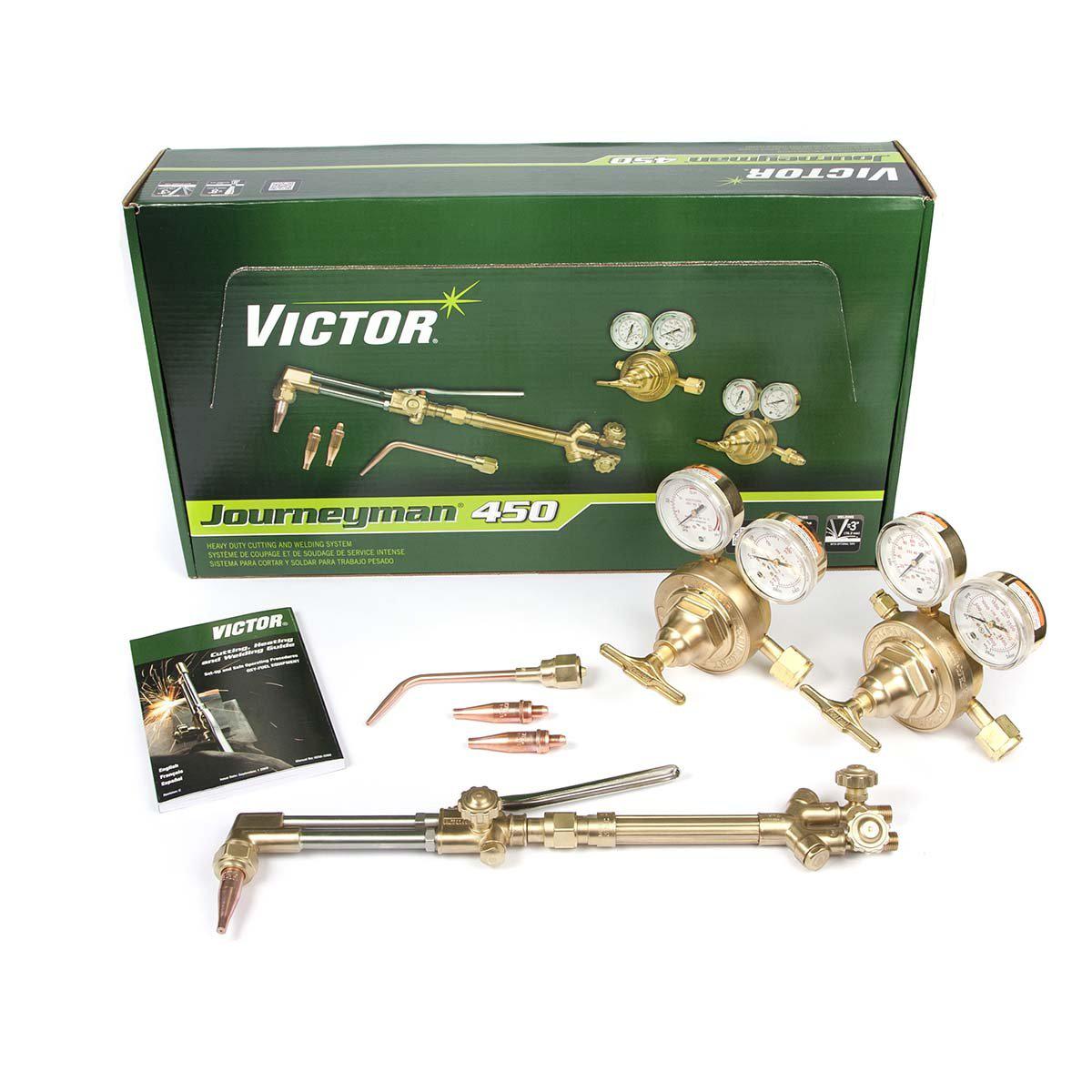 Victor Journeyman 450 Heavy Duty Outfit - 540/510 SR Regs - 0384