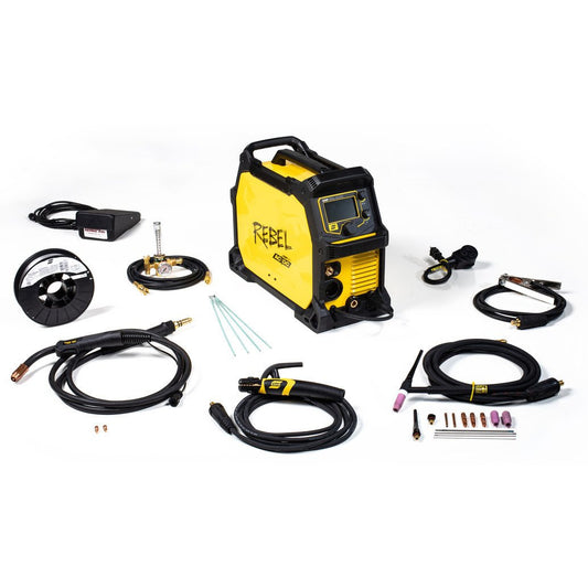 ESAB Rebel 205ic AC/DC Multiprocess Welder - Complete Package