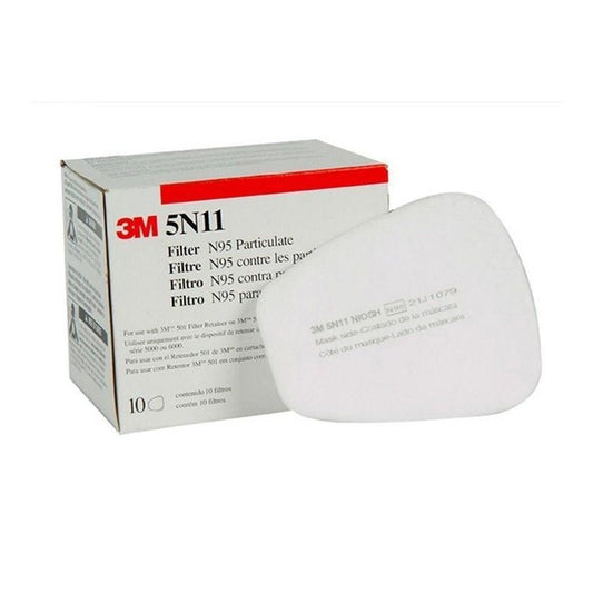 3M N95 Particulate Filters, 10/pk - 5N11