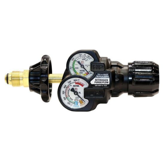 Victor EDGE 2.0 ESS32 PFH Pressure Flow Hybrid Nitrogen Regulator, CGA 580 - 0781-3652