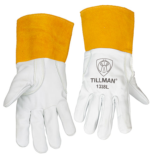 Baker's Gas Pair of Tillman 1338 Top Grain Goatskin Unlined TIG Gloves.