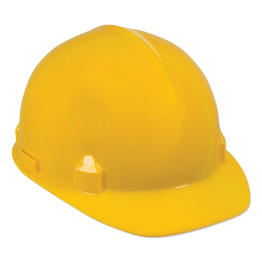 Jackson SC-6 Yellow Hard Hat w/ 391 Suspension - 14833