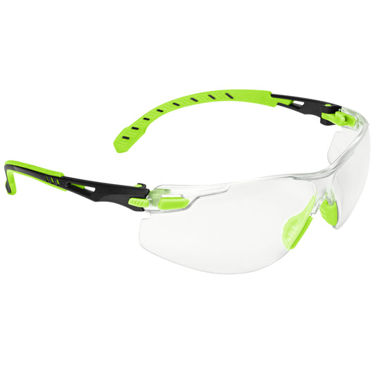 Baker's Gas 3M S1201SGAF anti-fog green safety glasses
