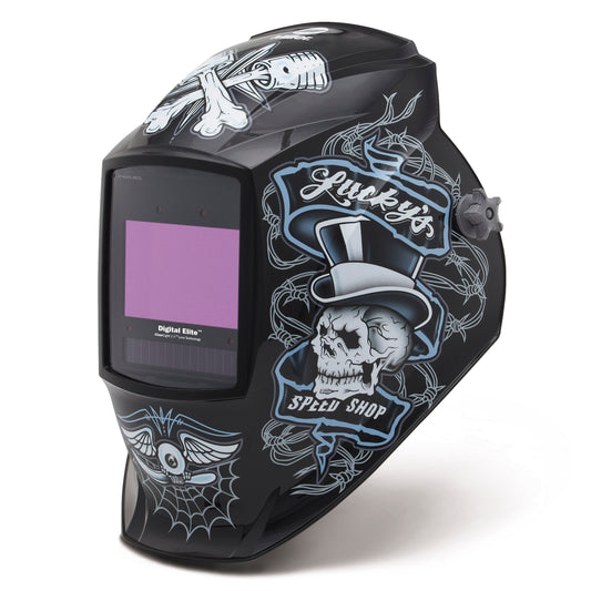 Miller Digital Elite Welding Helmet w/ ClearLight 2.0 Lens, Lucky's Speed Shop - 289756