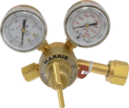 HARRIS Heavy Duty Carbon Dioxide Single Stage Flowgauge Regulator 301-CD60-320 - 3000164