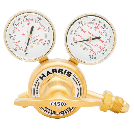 Harris 450-125-580 Heavy Duty Ar, He, N2 Regulator - 3002498