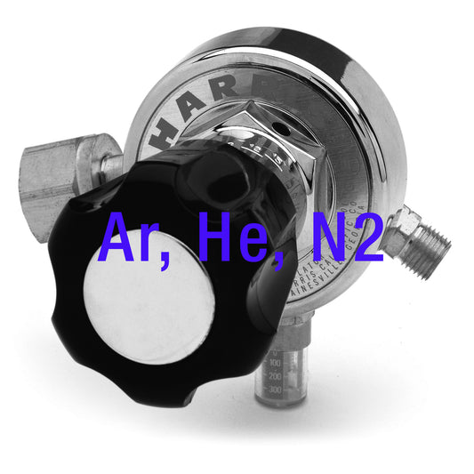 Harris 29-100C-580 Ar, He, N2 Heavy Duty Regulator - 3600345