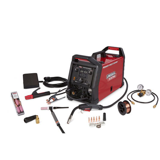 Baker's Gas Lincoln PowerMIG 215 with TIG kit included