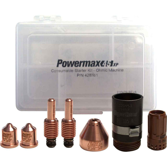 Hypertherm Powermax 45XP Mech Starter Kit w Ohm Retaining Cap - 428561