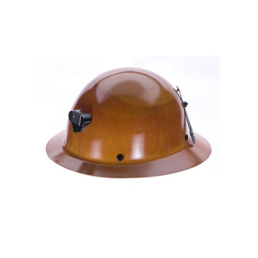 MSA Skullgard Hard Hat w/ Staz-On Suspension, Lamp Bracket and Cord Holder - 460389