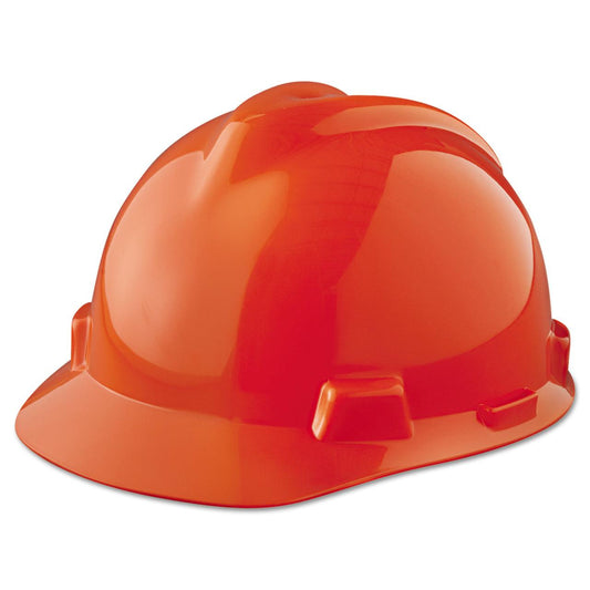 MSA V-Gard Hard Hat w/ Staz-On Suspension, Slotted - 463945