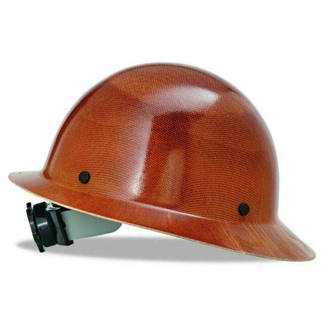 Msa skullgard full store brim hard hat