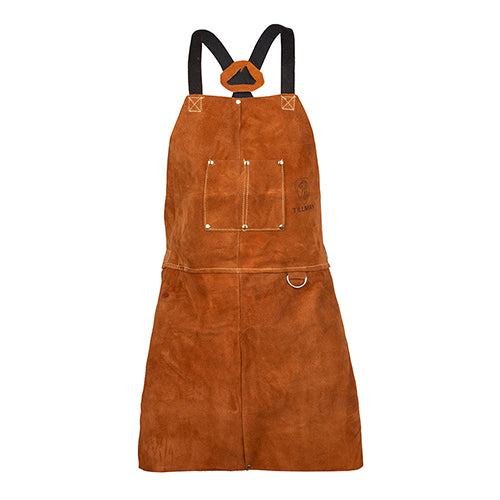 Tillman Premium Leather Bench Apron front pocket