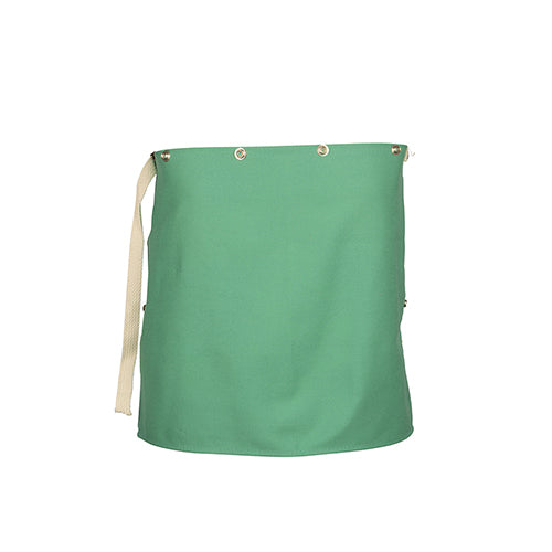 Tillman 20" Green Flame Retardant Welding Bib front