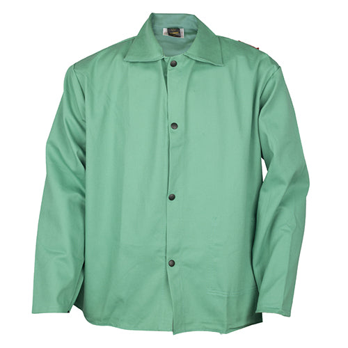 Tillman 30" Green Flame Retardant Jacket front