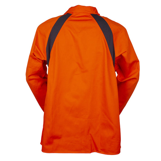 Tillman Freedom Flex Jacket, Orange back stretch tips