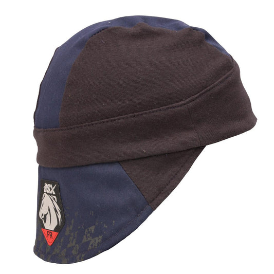 Baker's Gas Black Stallion BSX Silicone Grip FR Cotton Welding Cap - AH1631-NB