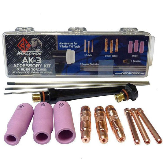 CK Worldwide AK-3 TIG Torch Accessory Kit