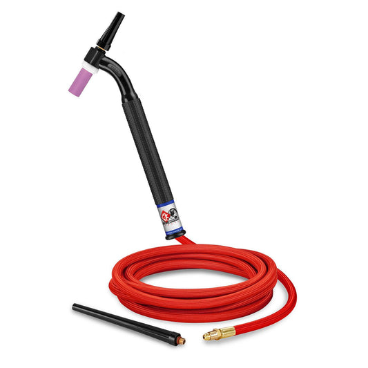 CK worldwide 9-Style TIG Torch with Flex Head and Super Flex Cable