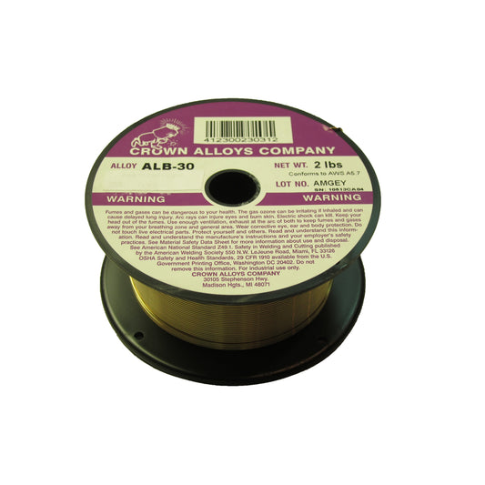 Crown Alloys ALB-30 - 3/32x2# MIG Welding Wire (2lb Spool) - CSALB2/1N