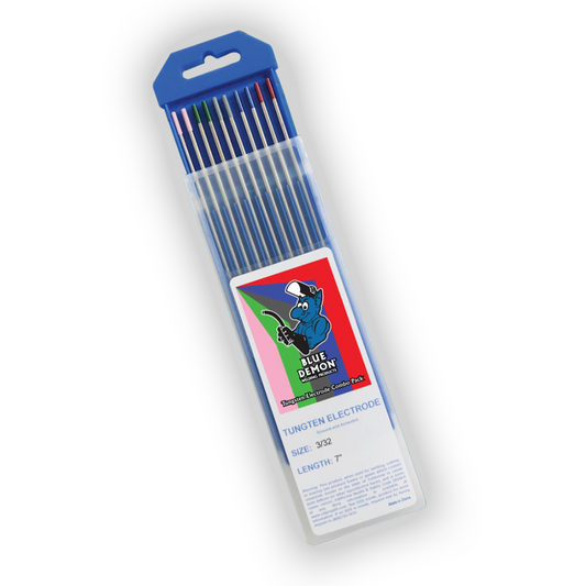 Baker's Gas Blue Demon 3/32" Combo Tungsten Pack, 10/pk - TECP-332-10T
