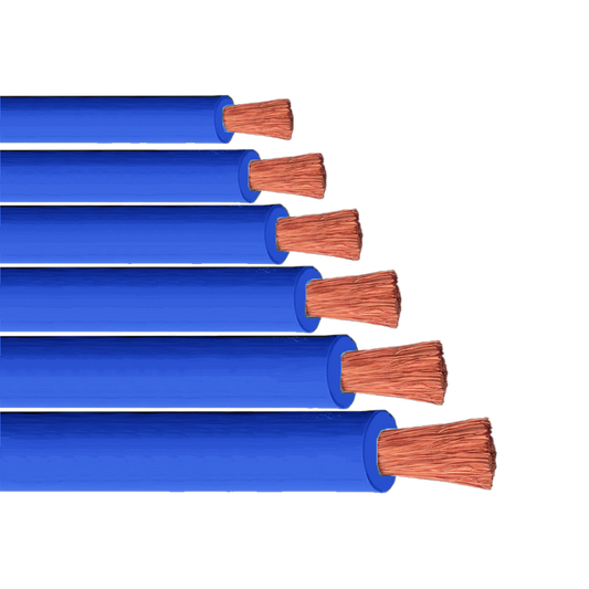 Direct Wire Flex-A-Prene Blue Welding Cable