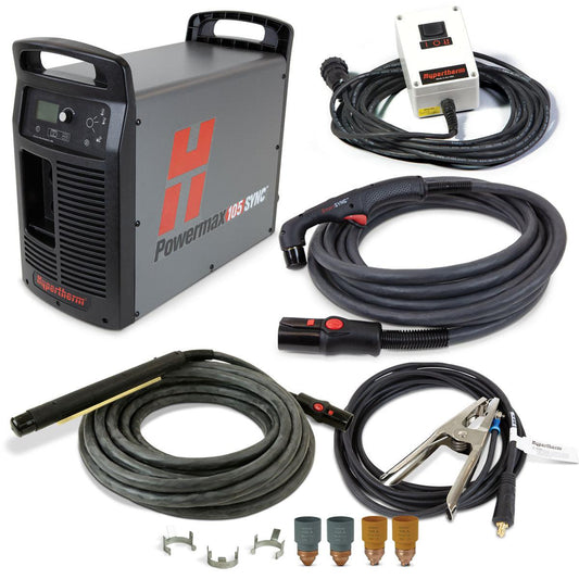 Hypertherm Powermax 105 SYNC Hand & Machine Package w/ CPC - 059687