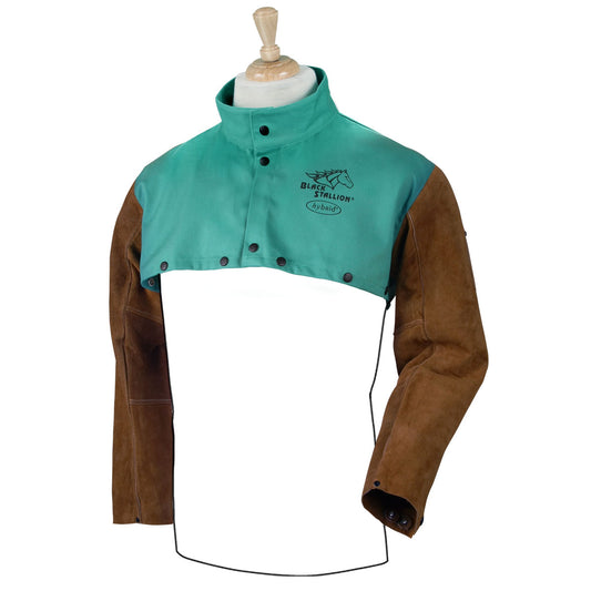 Baker's Gas Black Stallion Cowhide & FR Cotton Cape Sleeves - F9-21CS/BS