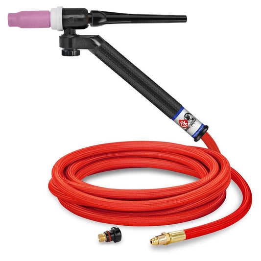 CK Worldwide 150A FlexLoc TIG Torch w/ Superflex Cable, 12.5 ft - FL1512SF