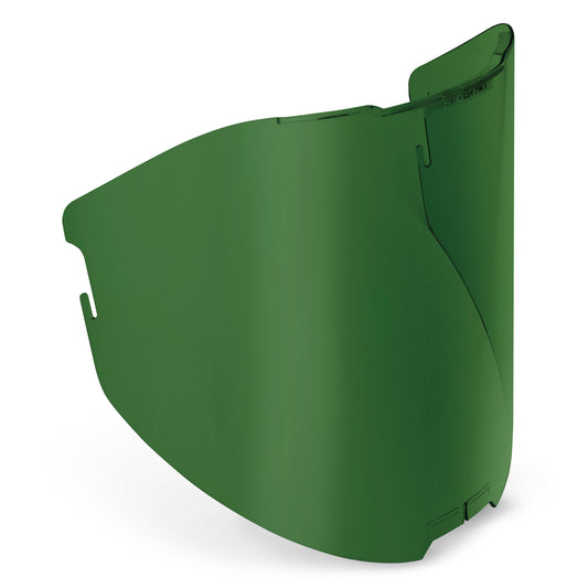 Baker's Gas View of shade 3 replacement lens for Miller face shield papr