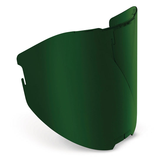 Baker's Gas view of the shade 5 replacement lens for the Miller face shield papr