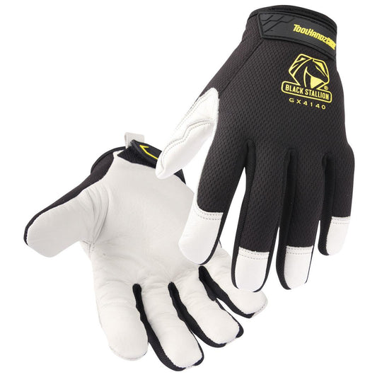 Black Stallion ToolHandz CORE Cow Grain Palm Mechanics Glove