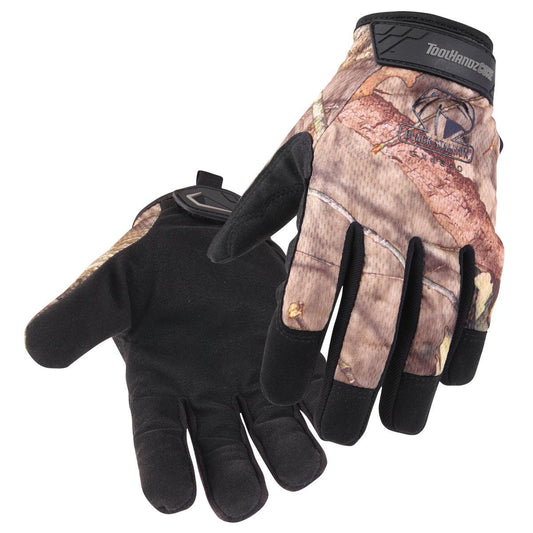 Baker's Gas Black Stallion ToolHandz Core Mossy Oak Synthetic Leather Palm Winter Mechanics Glove