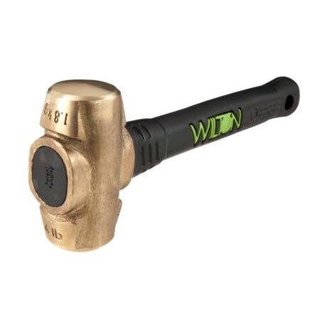 Baker's Gas Wilton Tools 4 lb Head, 12" Bash Brass Sledge Hammer - 90412