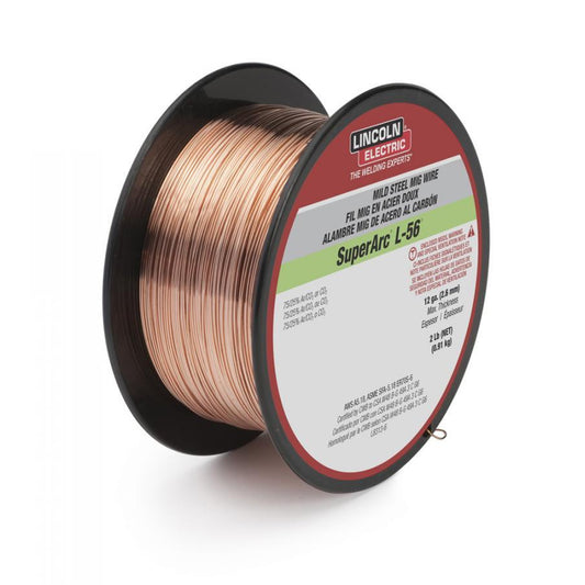 Baker's Gas Lincoln SuperArc L-56 MIG Wire ER70S-6, 2#